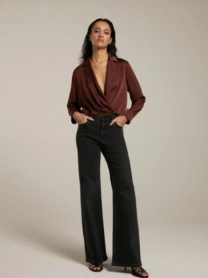 Homage - Elisa Straight Leg Jeans Black Used