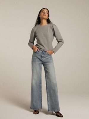 Homage - James Wide Leg Jeans Mid Wash
