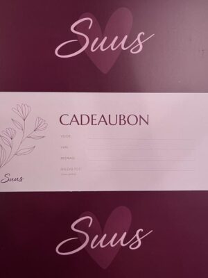 Kadobon Suus Dames twv 25,- euro