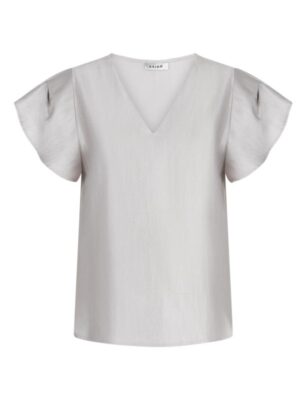 Aaiko - Minny Top Shimmery Silver